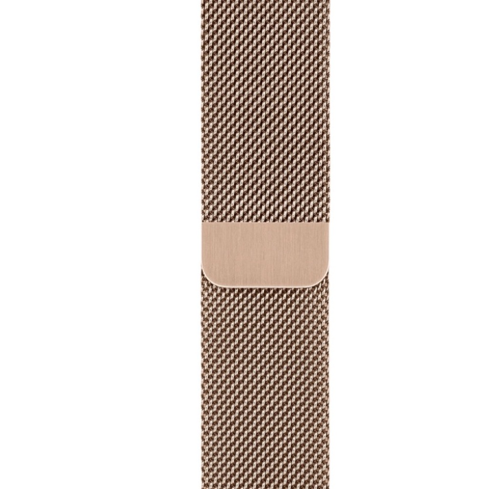 NEW APPLE GOLD MILANESE LOOP FOR  WATCH 4-44mm